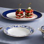Wedgwood Bandeja Oval Hibiscus Blue 35 cm